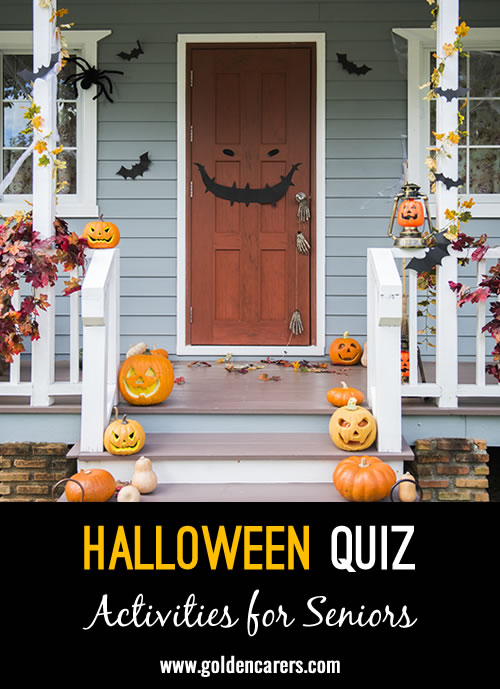 Another Halloween quiz to enjoy!